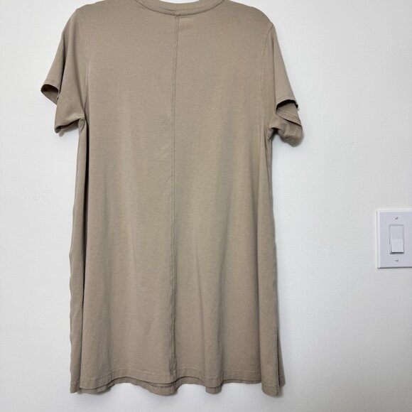 Lululemon All Yours Tee Shirt Dress Size 8 Crew Neck Short Sleeve - Picture 4 of 7
